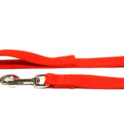 2m Soft Cotton Lead, 20mm Wide, Red